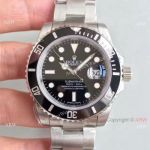 Upgraded Noob Factory 3135 Replica Submariner Watch SS Black Dial